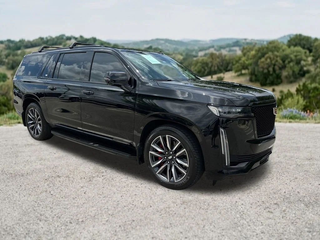 Used 2023 Black Raven Cadillac Sport Platinum image 1