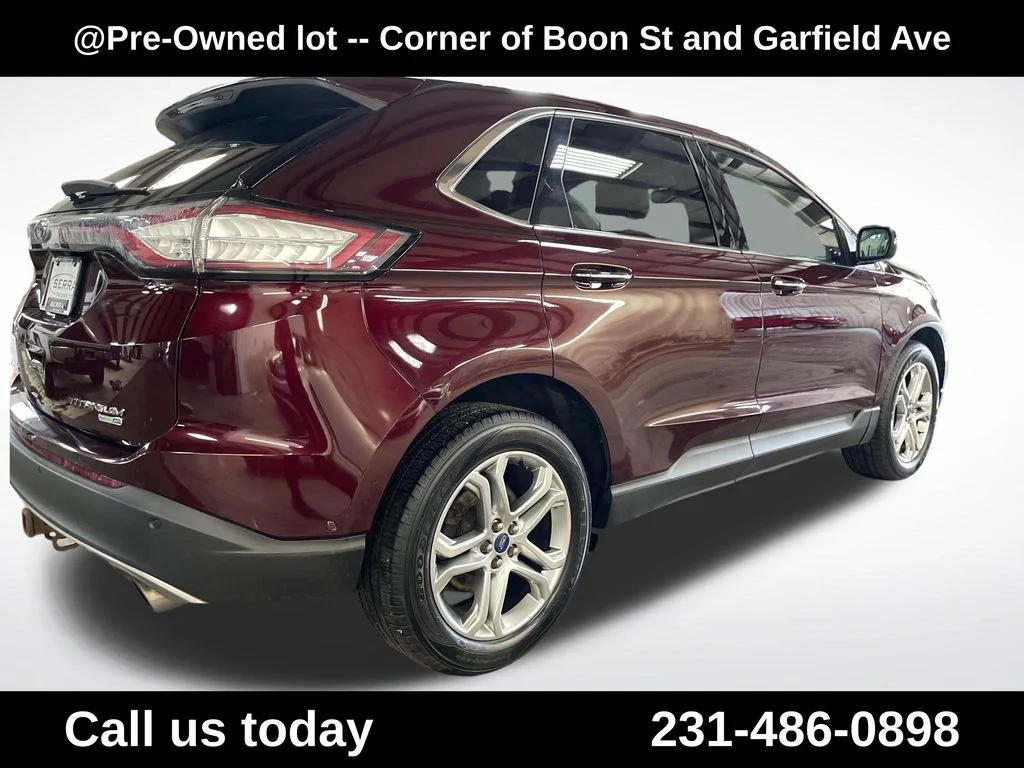 Used 2018 Red Ford Titanium image 5