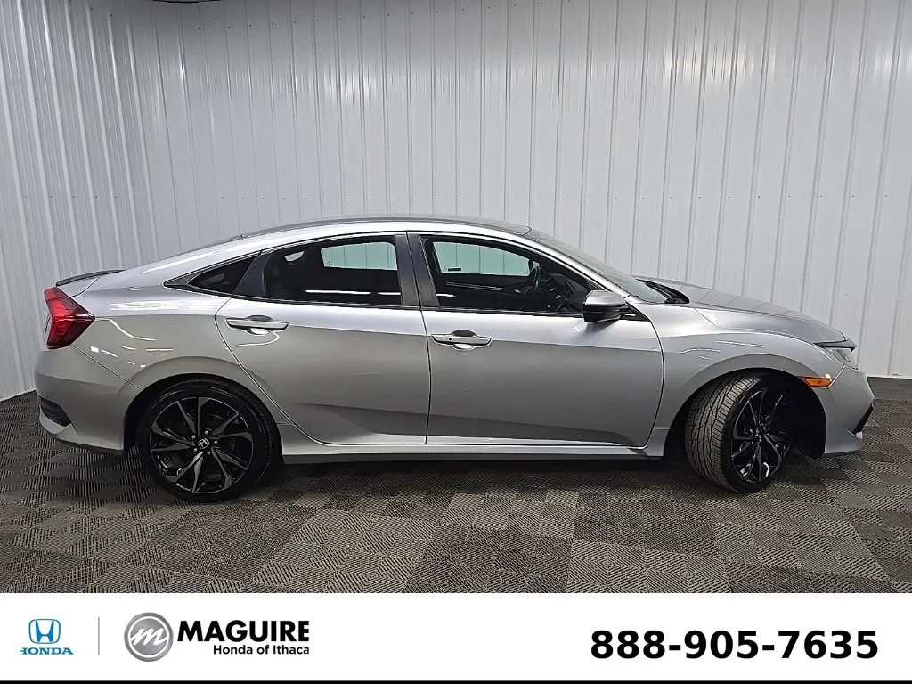 Used 2019 Honda Civic Sport with VIN 19XFC2F8XKE015917 for sale in Ithaca, NY
