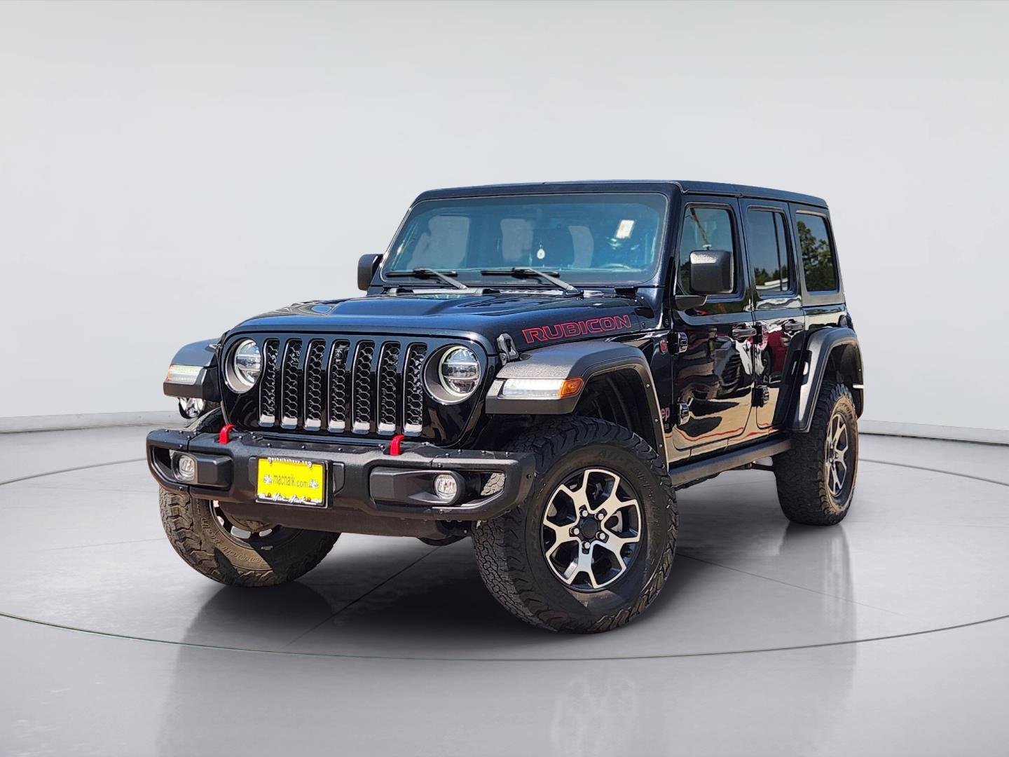 2022 Jeep Wrangler Unlimited Rubicon Black at Beck & Masten Kia
