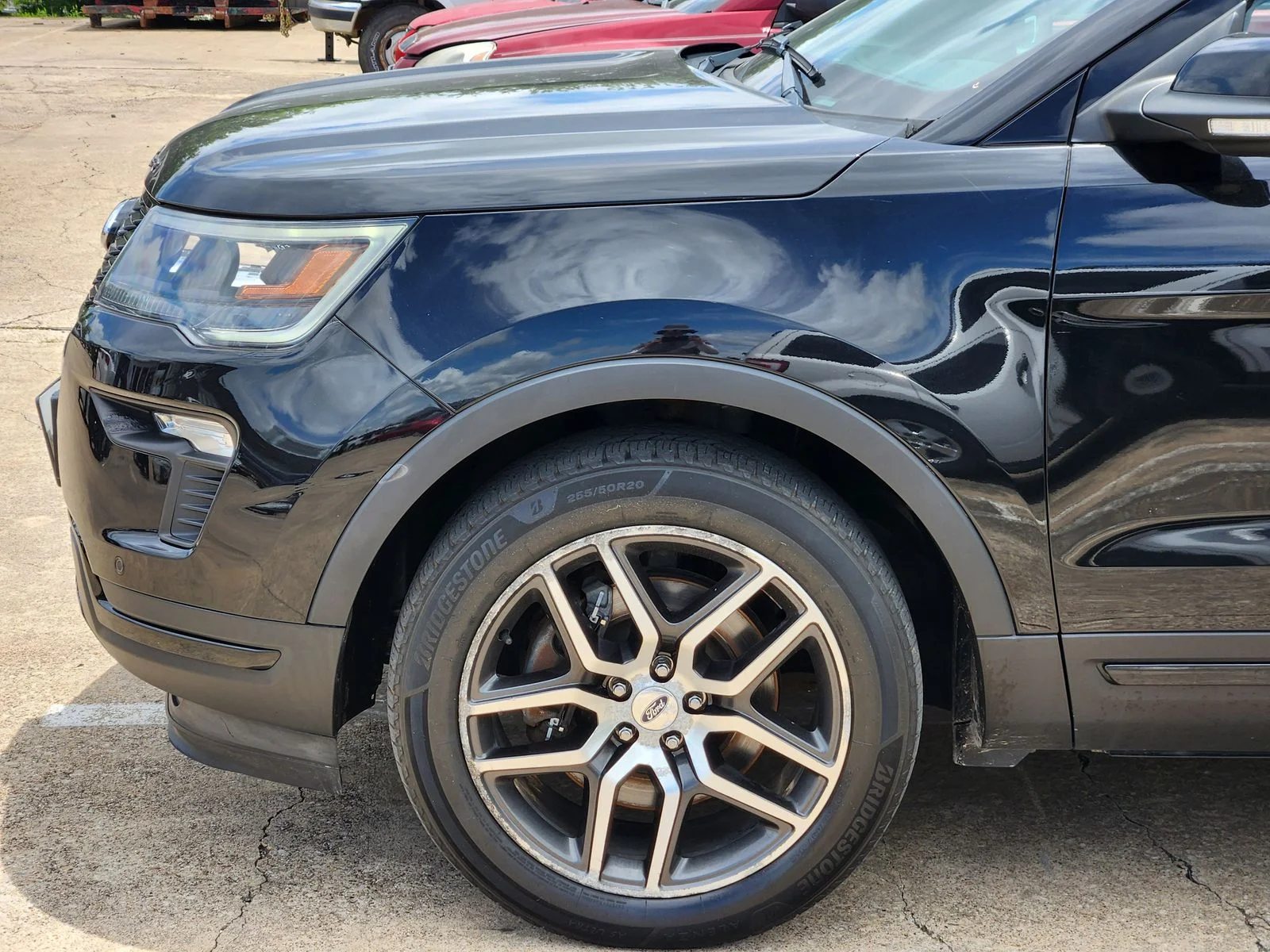 Used 2018 Black Ford Sport image 8