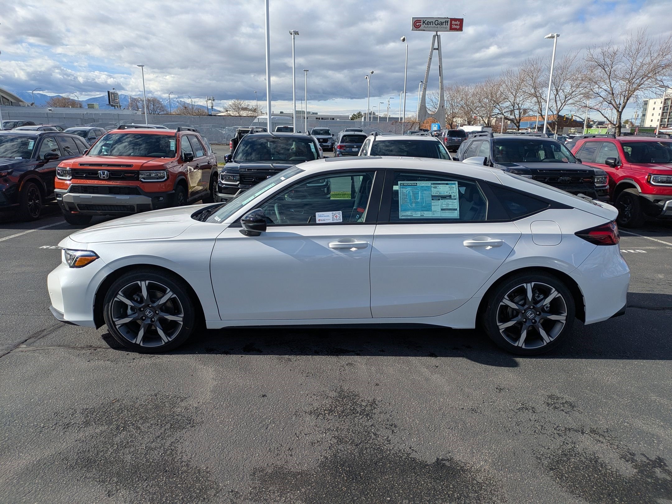 New 2026 Platinum White Pearl Honda Sport Touring image 13