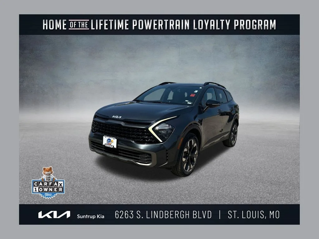 Used 2023 Gray Kia X-Line image 1