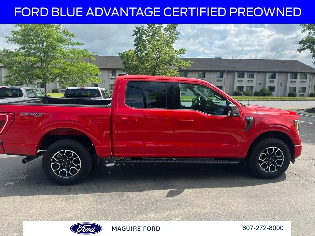 Used 2023 Red Ford XLT image 4