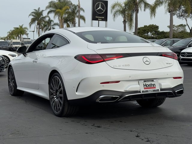 New 2026 MANUFAKTUR Moonlight White Metallic Mercedes-Benz CLE 450 image 7
