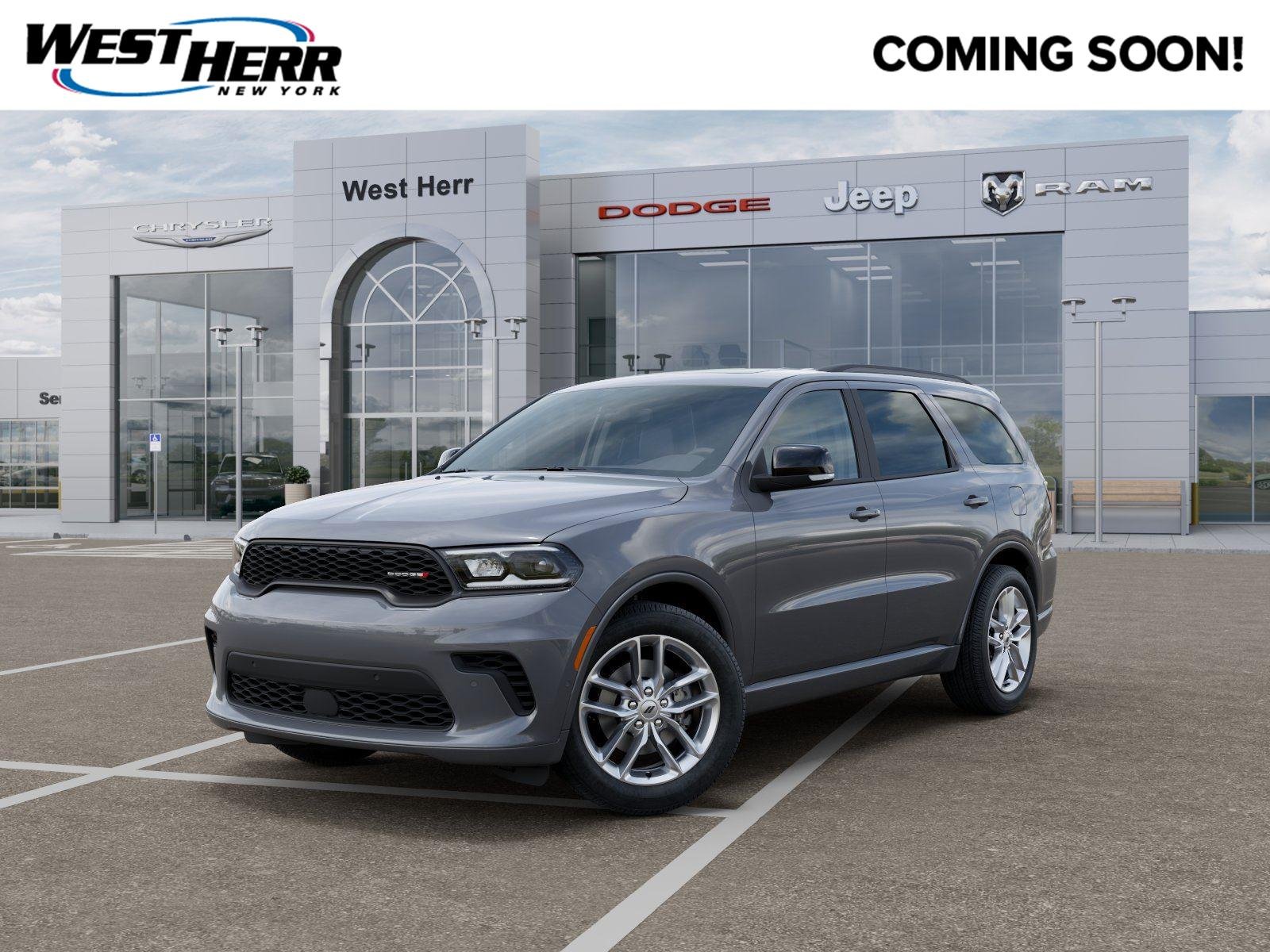 Used 2026 Destroyer Gray Clear-Coat Exte Dodge DURANGO GT PLUS AWD image 1