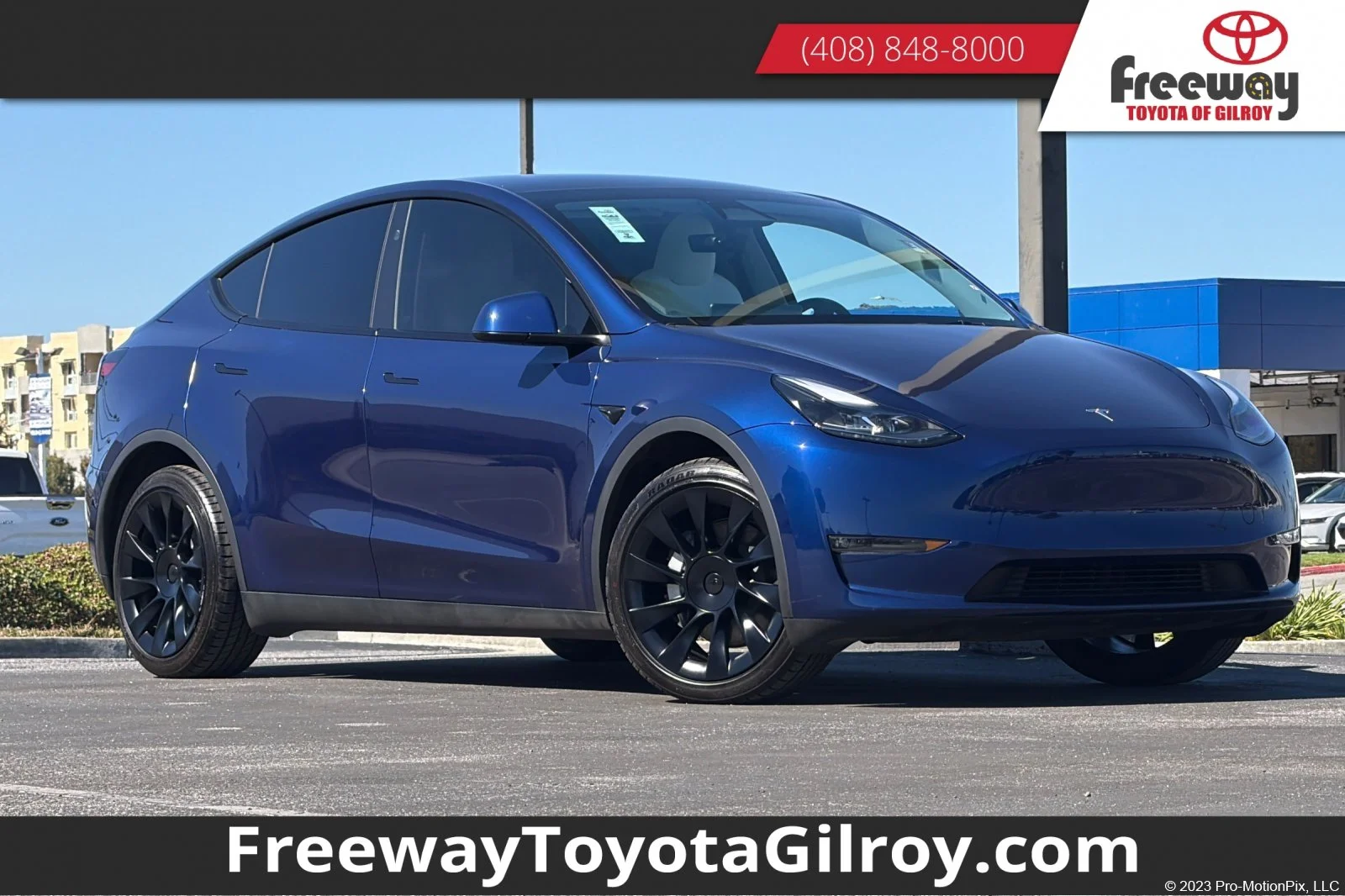 Used 2023 Blue Tesla Long Range image 1