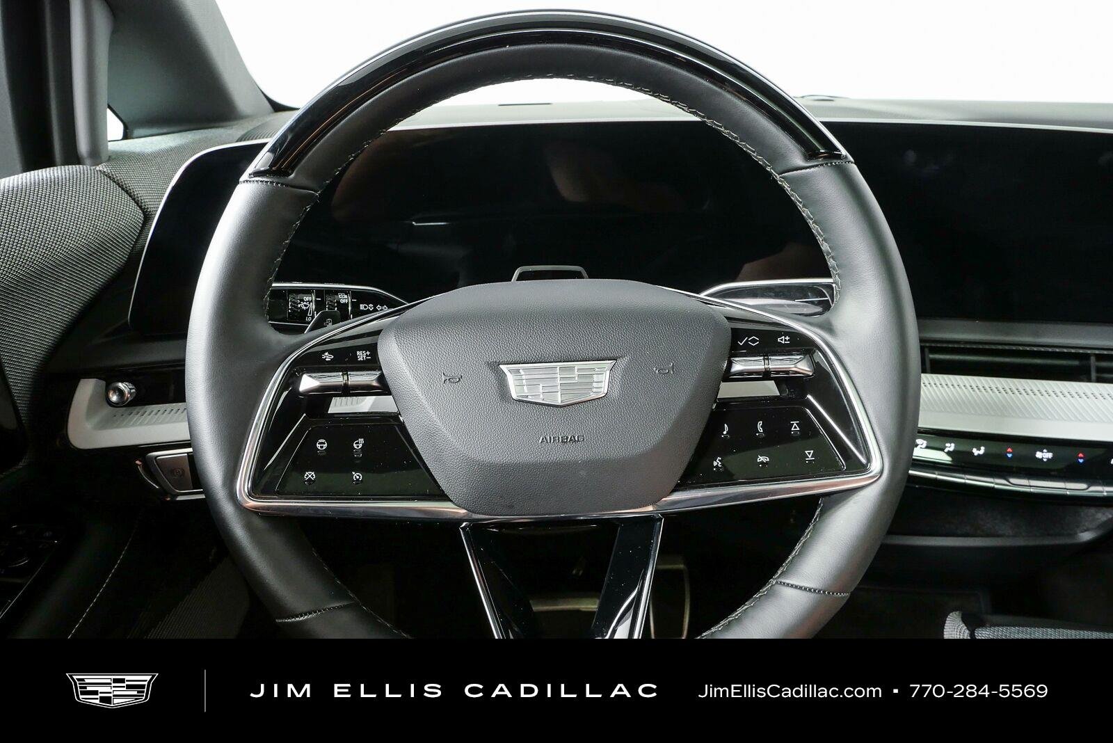 Used 2025 Crystal White Tricoat Cadillac Luxury 1 image 10
