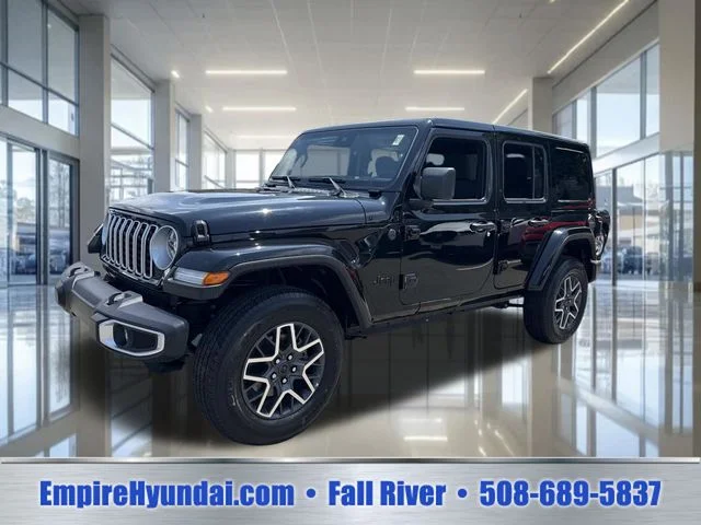 Used 2025 Black Jeep Sahara image 1