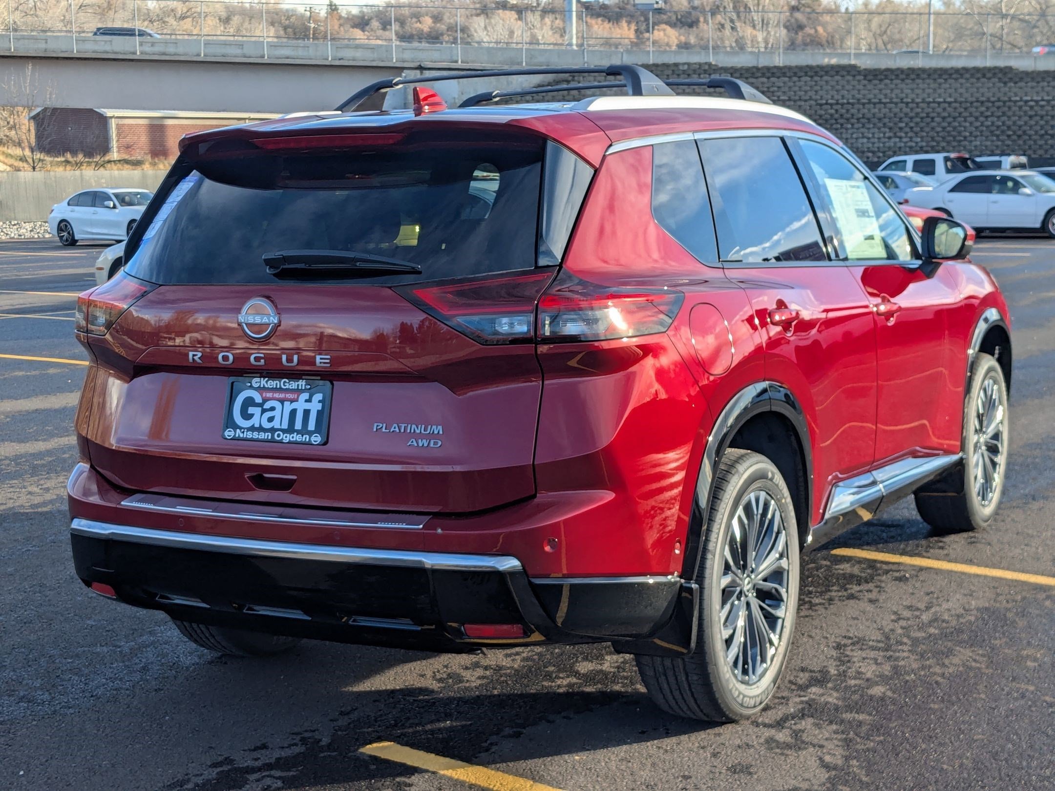 New 2026 Scarlet Ember Tintcoat Nissan Platinum image 3