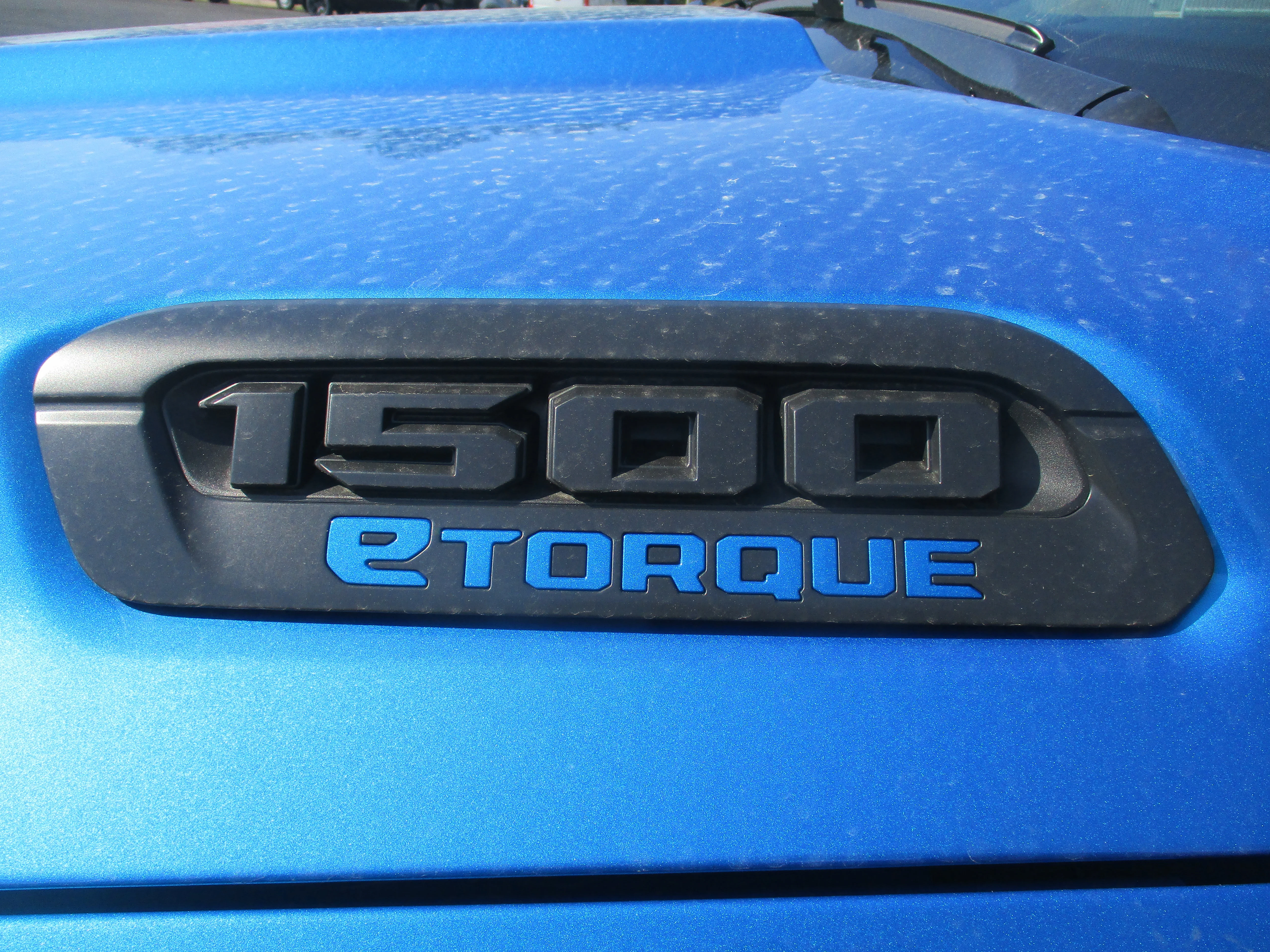 New 2026 Hydro Blue Pearl-Coat Exterior Paint RAM Big Horn image 35