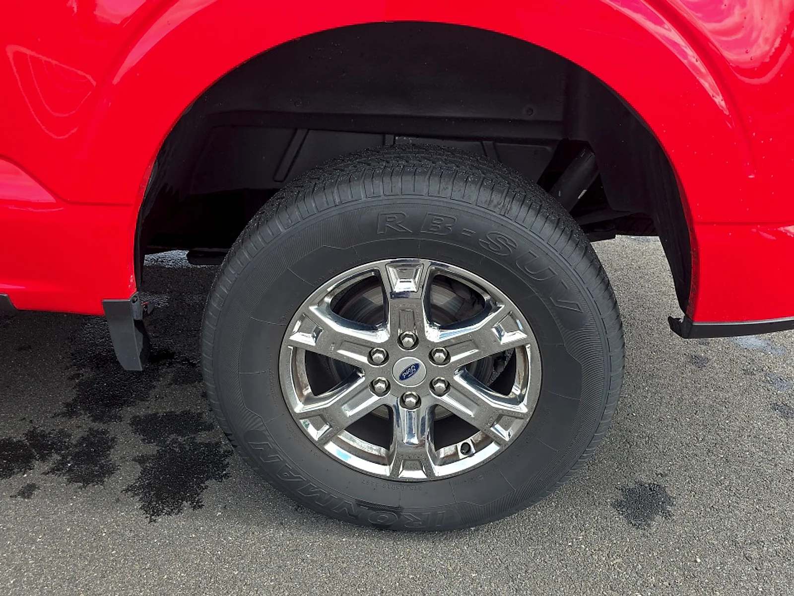 Used 2021 Race Red Ford LARIAT image 11