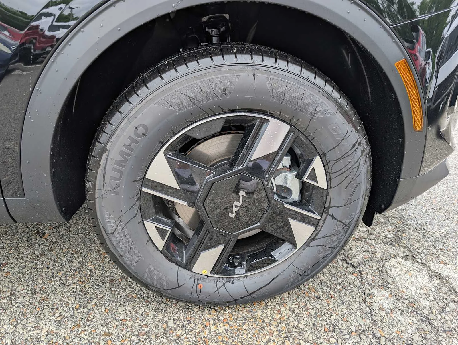 New 2026 Ebony Black Kia LX image 3