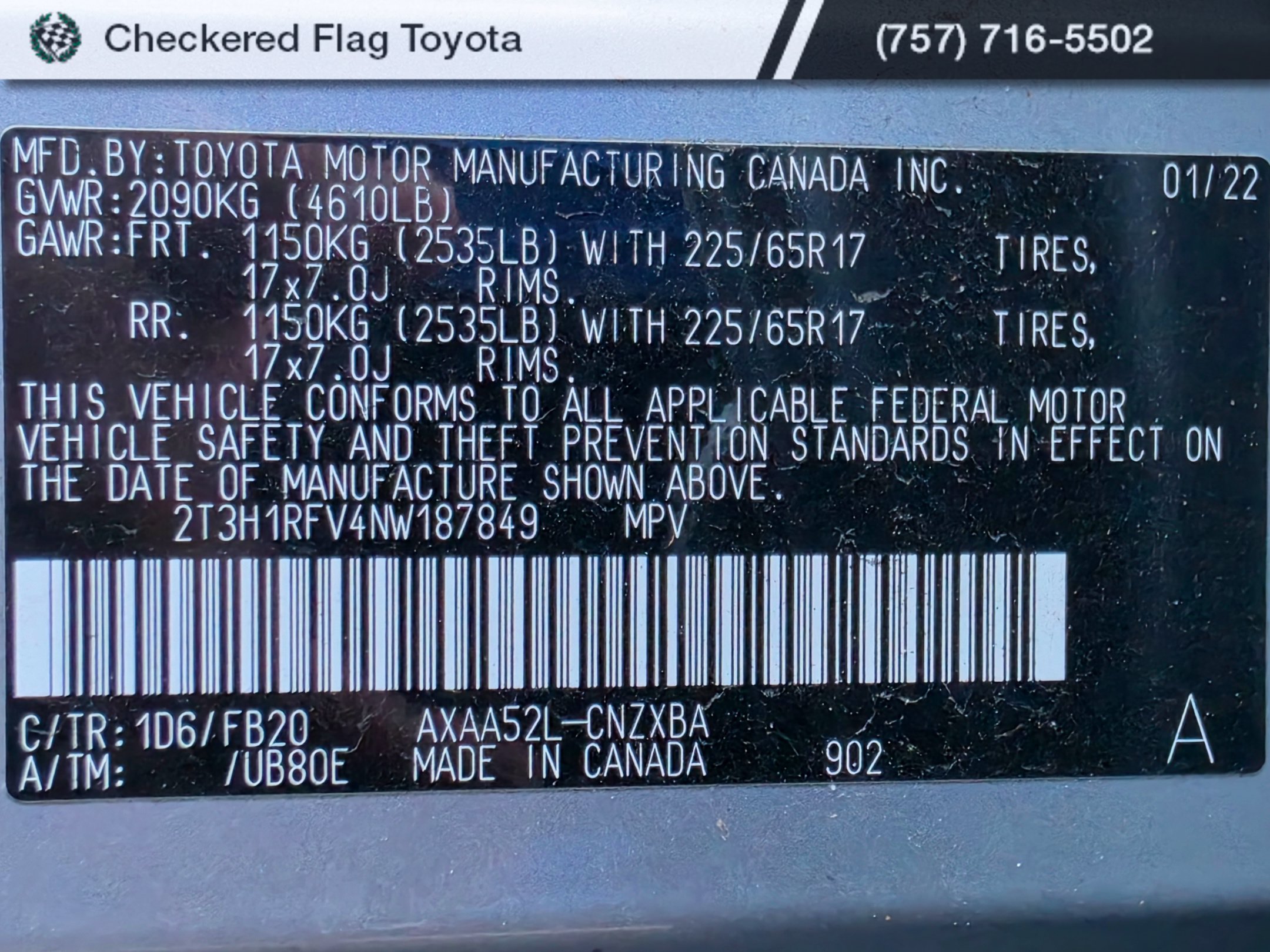 Used 2022 Silver Sky Metallic Toyota LE image 20