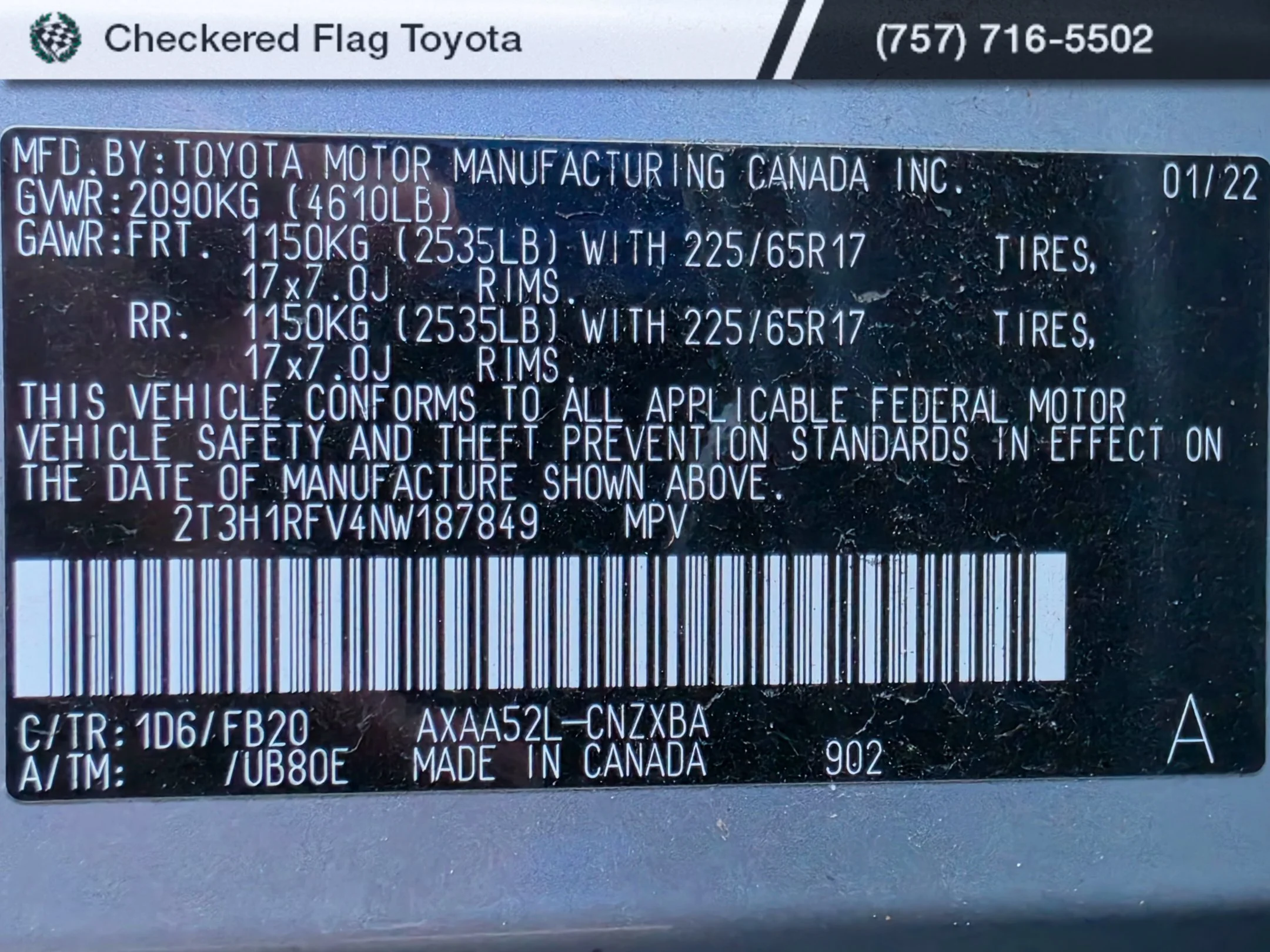 Used 2022 Silver Sky Metallic Toyota LE image 20