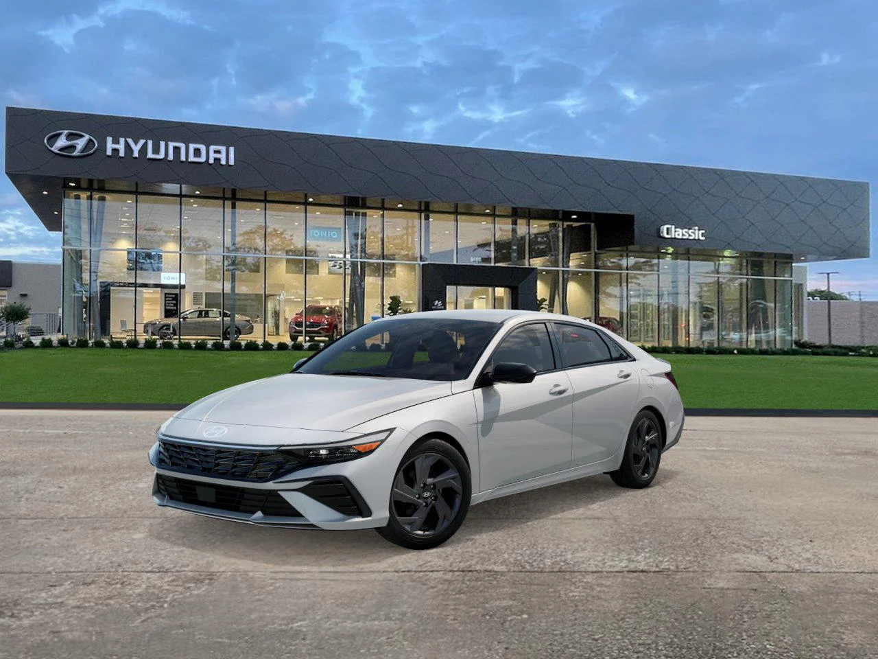 New 2026 Serenity White Pearl Hyundai SEL Sport Plus image 1