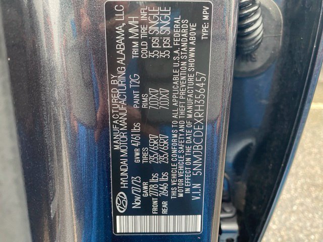 Used 2024 Dark Gray Metallic Hyundai SEL image 24