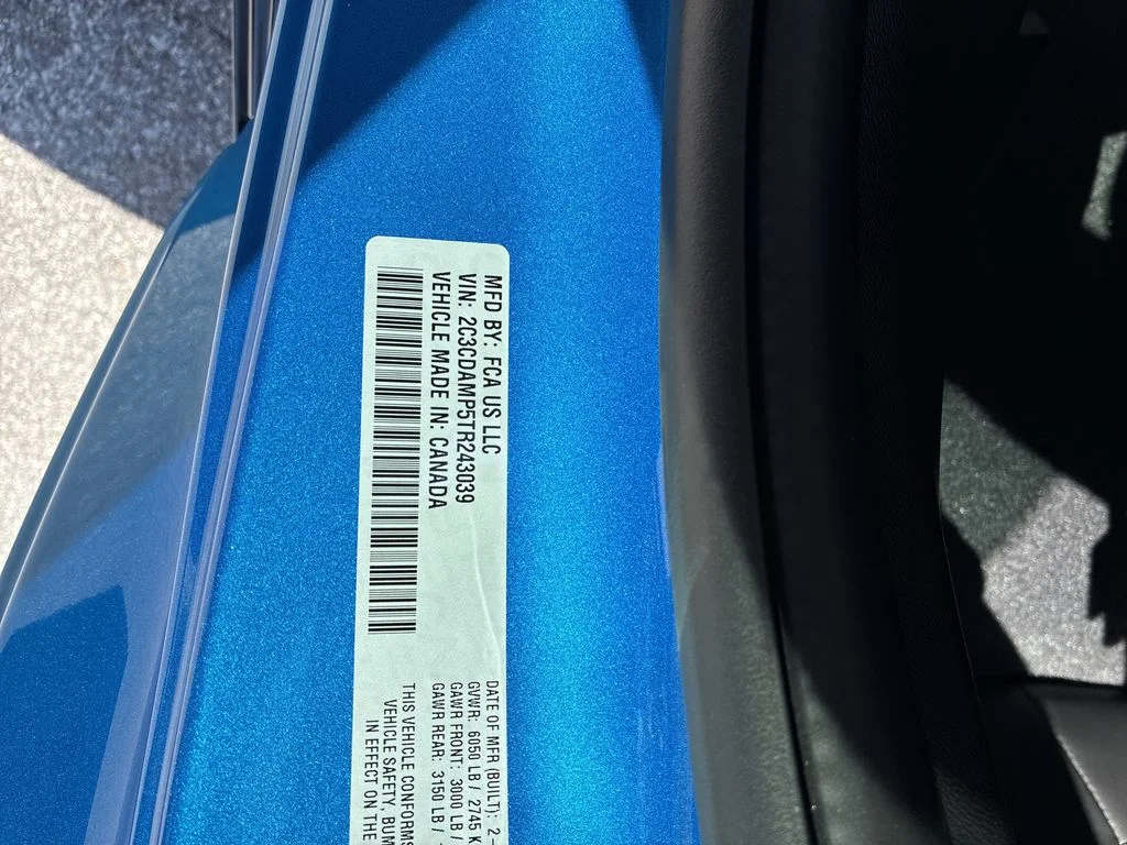 New 2026 Bludicrous Exterior Paint Dodge Scat Pack image 33