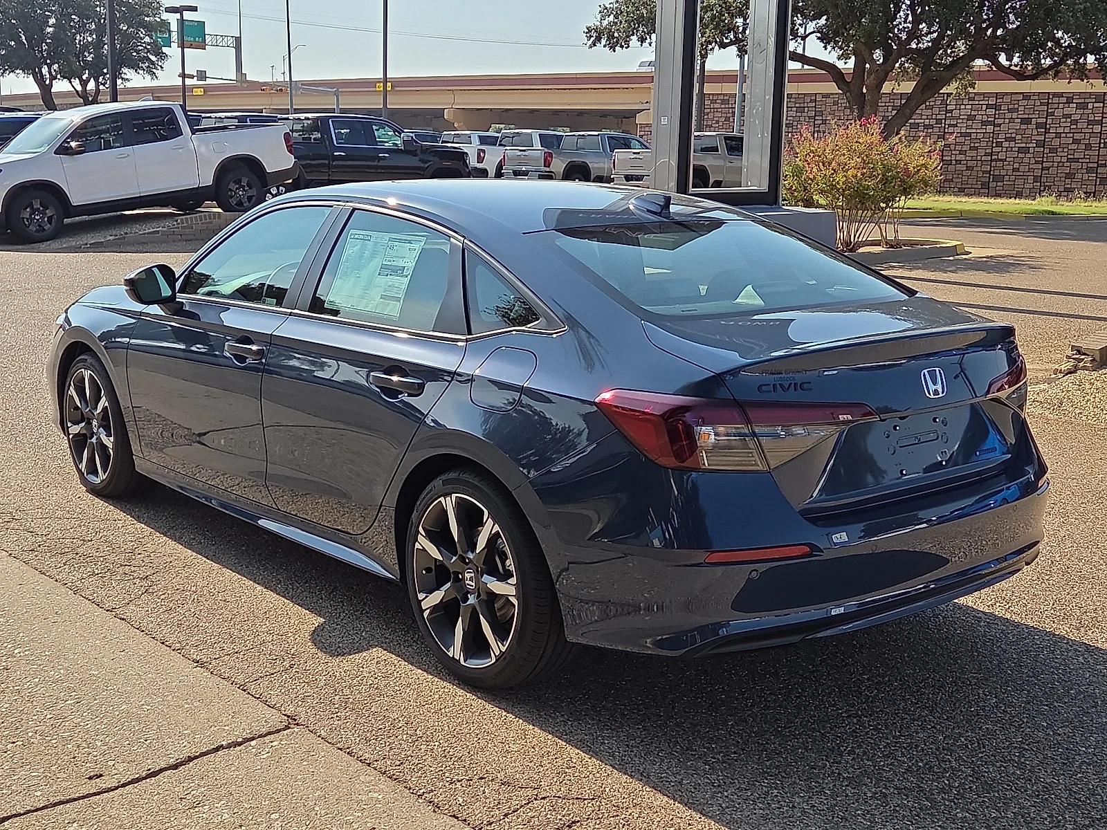 New 2026 Blue Lagoon Pearl Honda 2WD Sport Touring Hybrid image 3