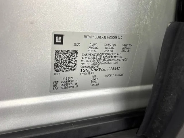 Used 2020 SILVER ICE METALLIC Chevrolet LT Leather image 22