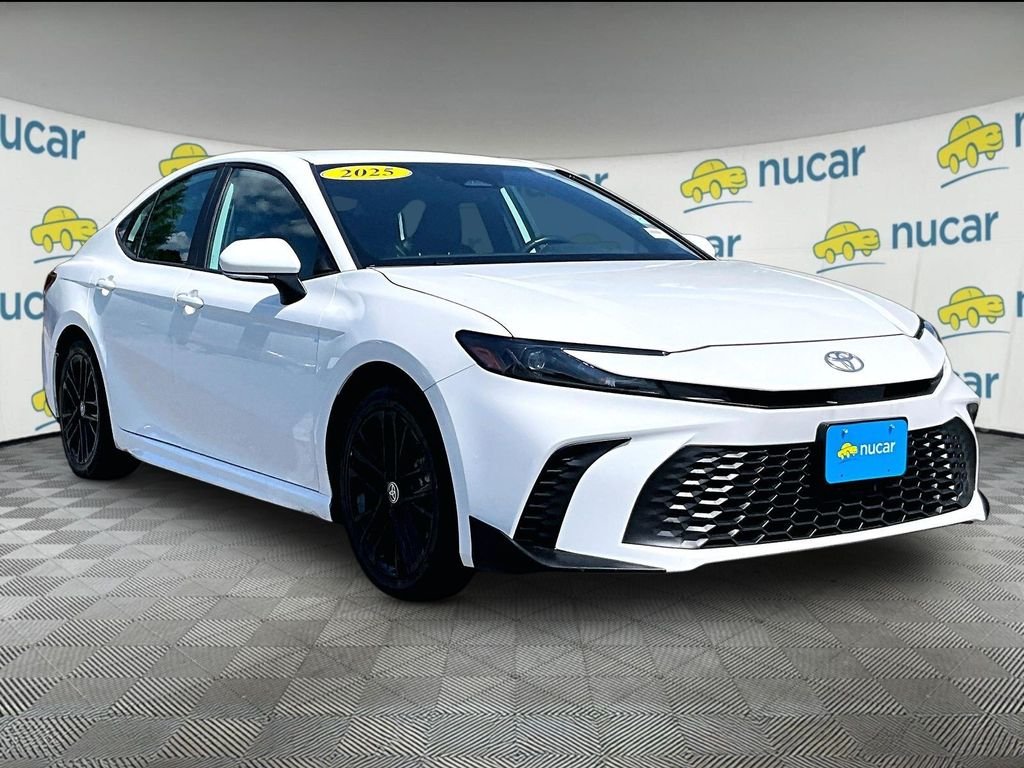 Used 2025 White Toyota SE image 1