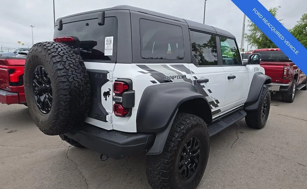 Used 2023 White Ford Raptor image 2