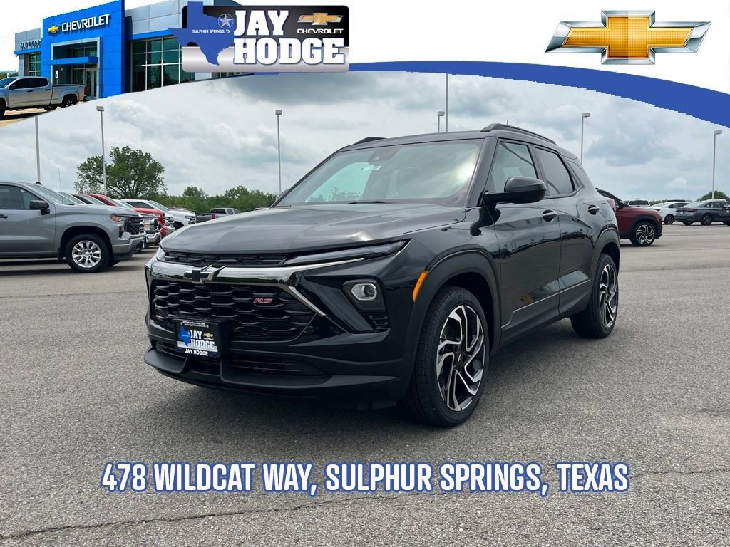 New 2026 Mosaic Black Metallic Chevrolet RS image 1