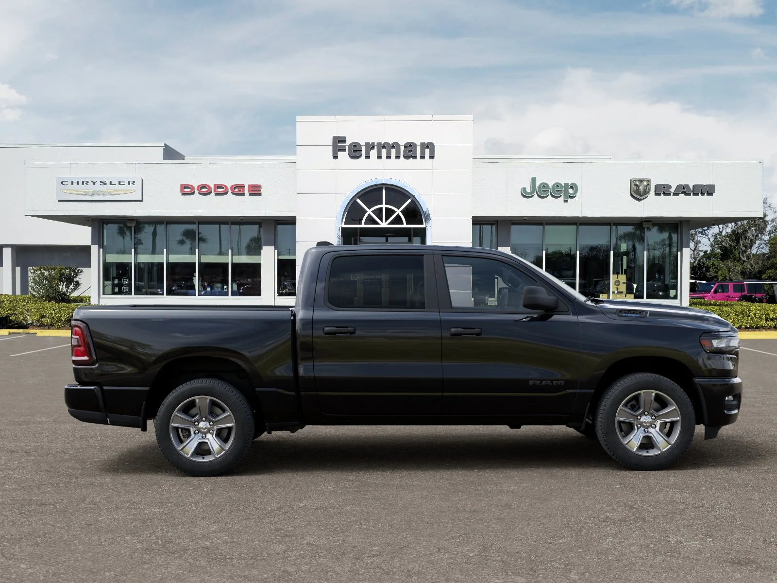 New 2026 Diamond Black Crystal Pearl-Coat Exterior Paint RAM Express image 51
