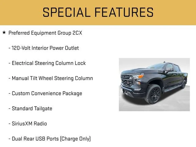 Used 2024 Black Chevrolet Custom Trail Boss image 20