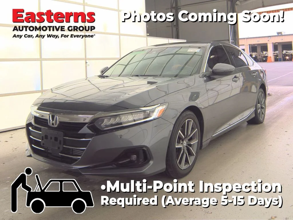 Used 2021 Gray Honda EX-L image 1