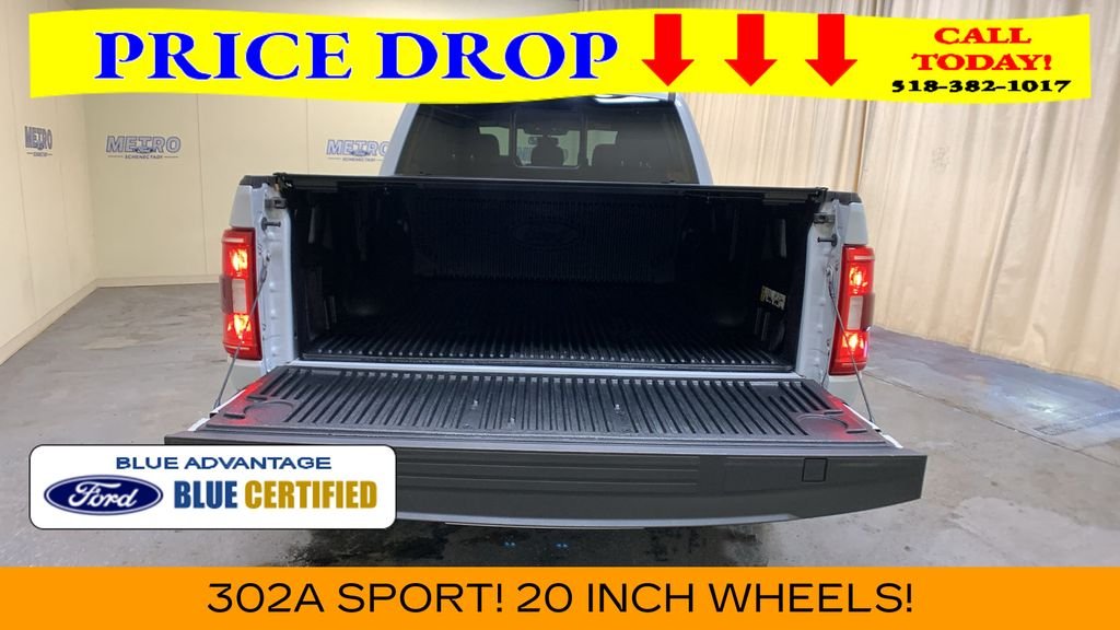 Certified Used 2022 White Metallic Ford XLT image 22