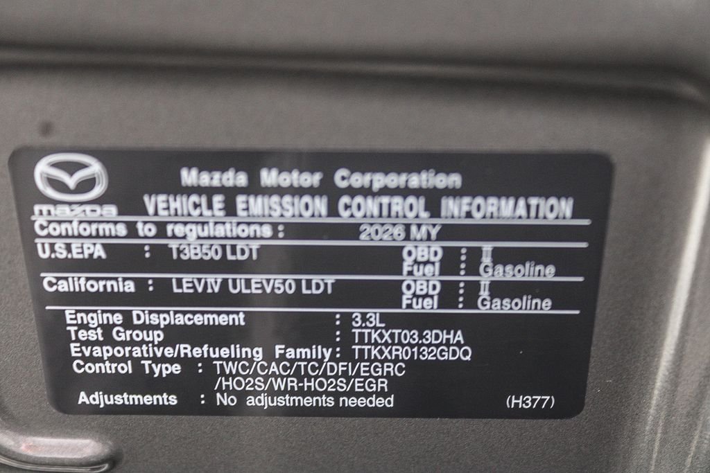 New 2026 Machine Gray Metallic Mazda 3.3 Turbo S Premium Plus AWD image 13