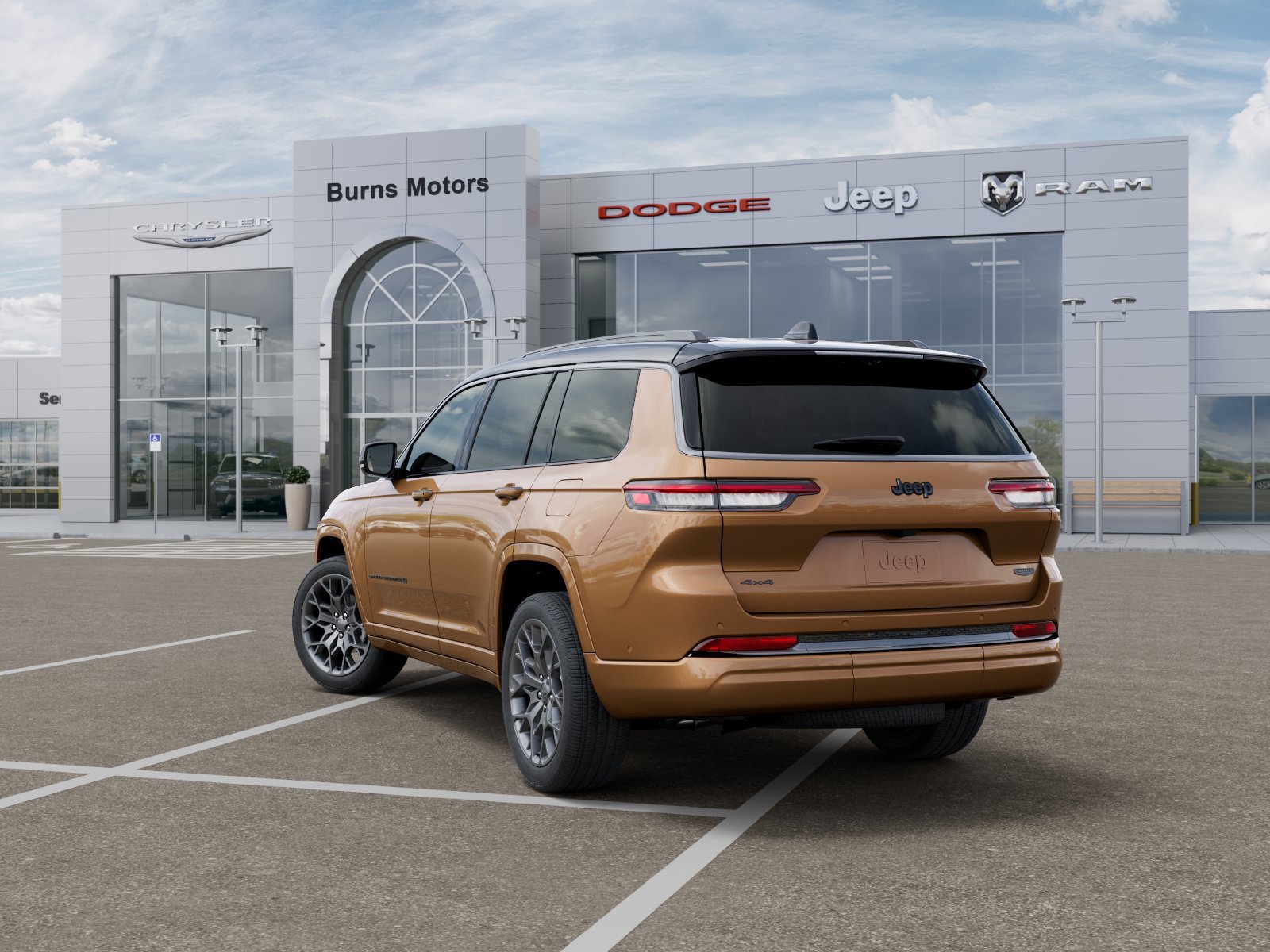 New 2026 Copper Shino Metallic Clear-Coat Exterior Paint Jeep Summit image 3