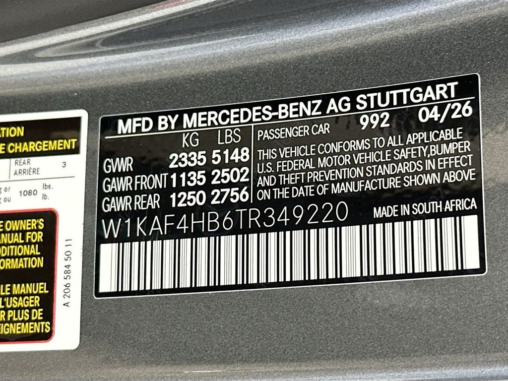 New 2026 Selenite Grey Metallic Mercedes-Benz C 300 image 34