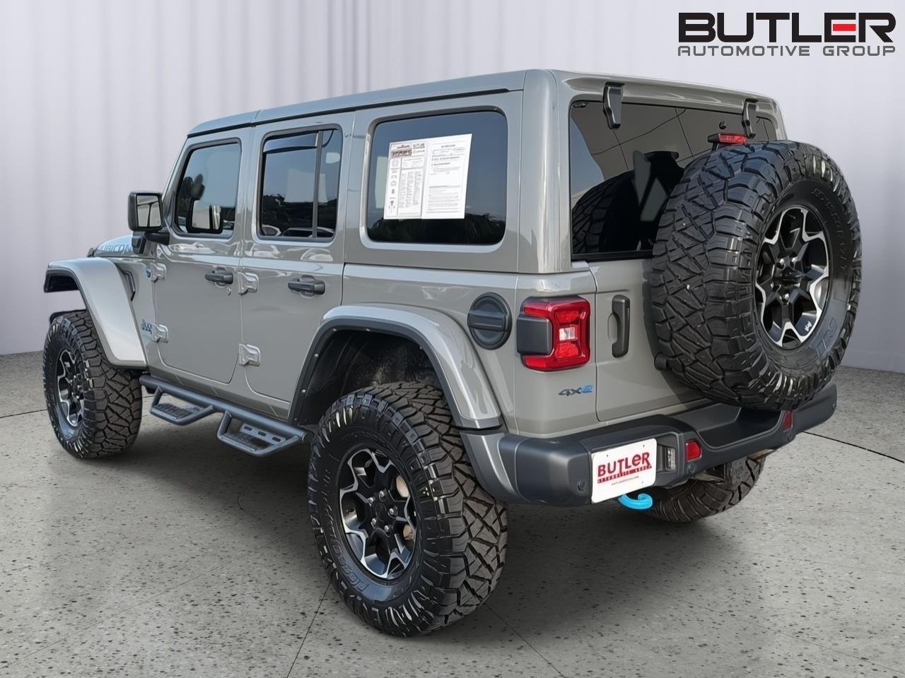 Used 2021 Sting-Gray Clearcoat Jeep Unlimited Rubicon image 4