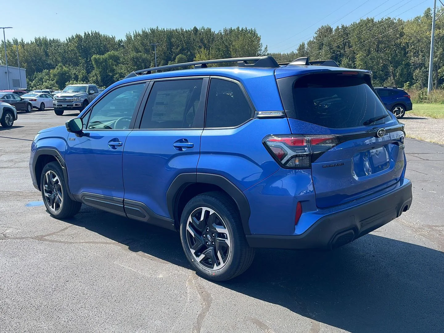 New 2026 Daybreak Blue Pearl Subaru Limited Hybrid image 3