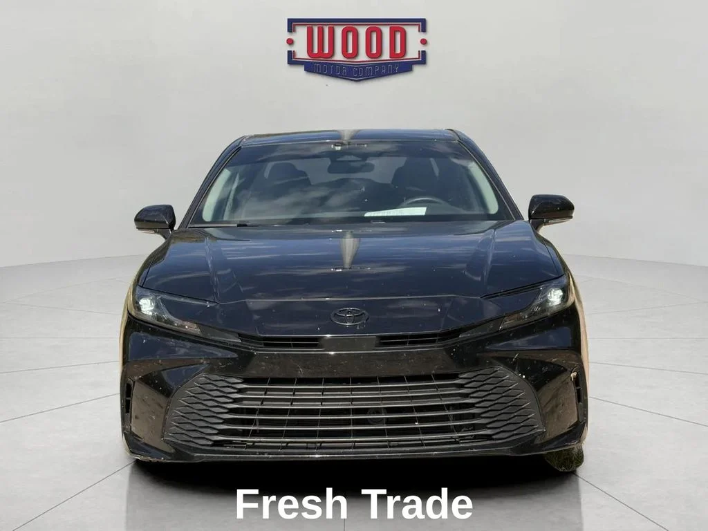 Used 2025 Midnight Black Metallic Toyota LE image 2
