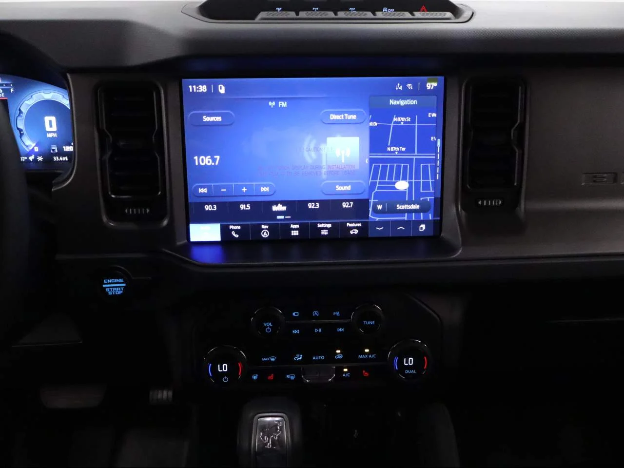 New 2026 Velocity Blue Metallic Ford Badlands® image 9