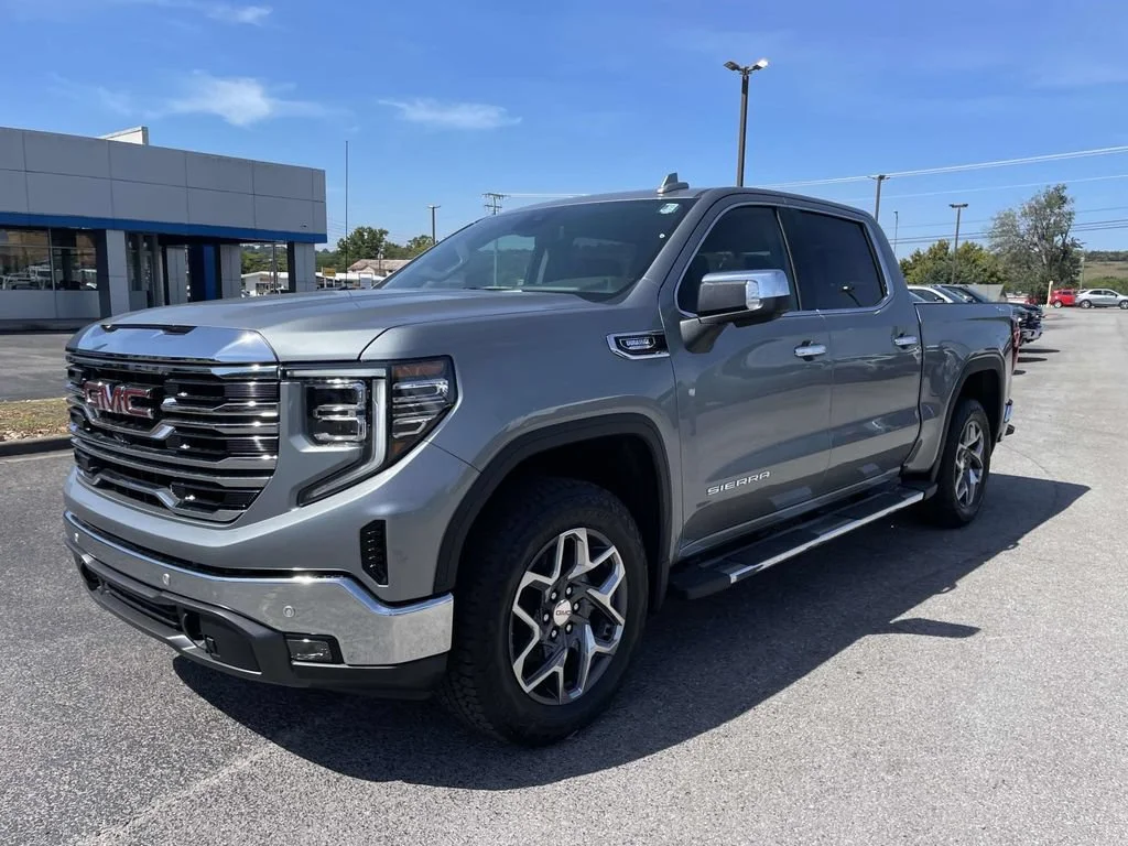 New 2026 Sterling Metallic GMC SLT image 8