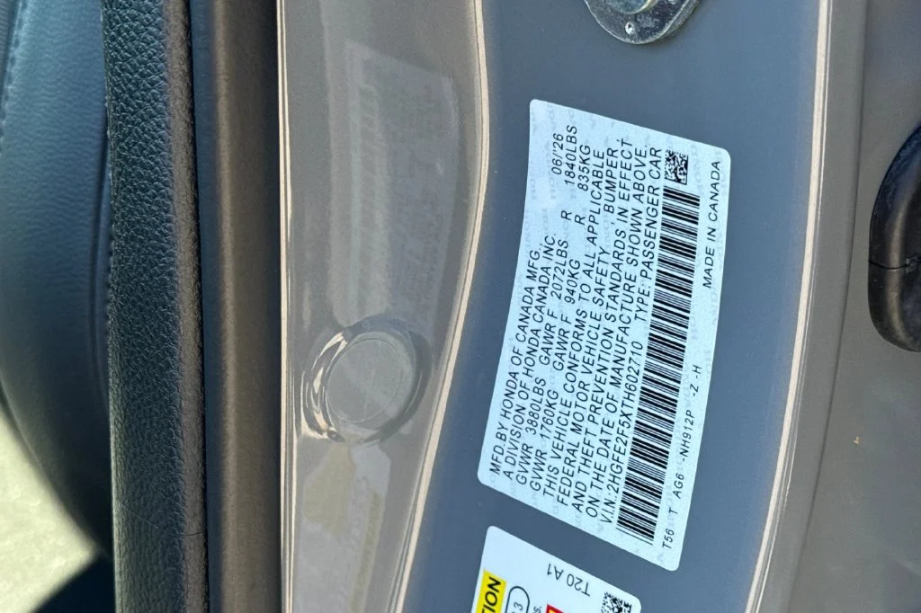 Certified Used 2026 Urban Gray Pearl Honda Sport image 34