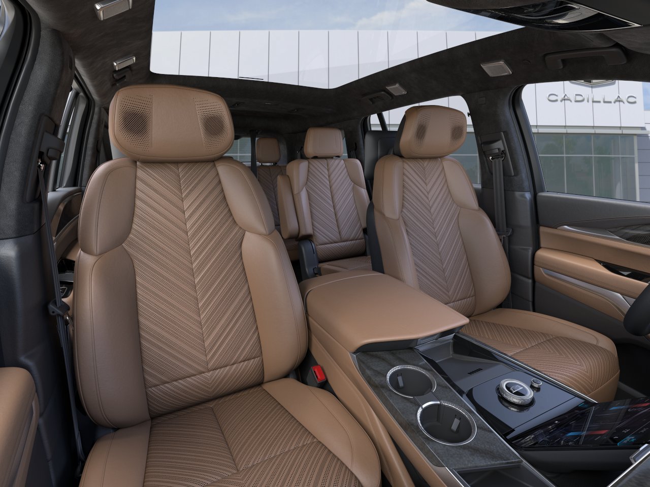 New 2026 Vibrant White Tricoat Cadillac Premium Sport image 16