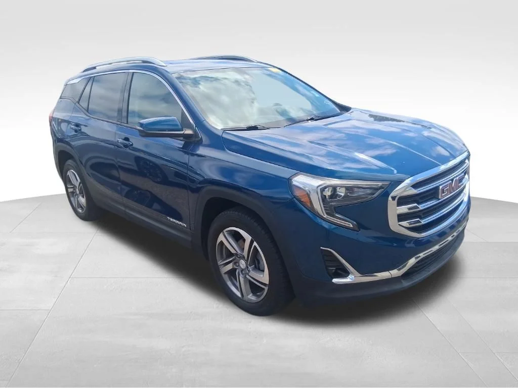 Used 2020 Blue GMC SLT image 3