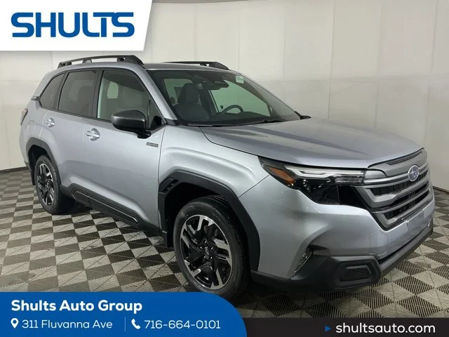 New 2026 Silver Subaru Premium Hybrid image 1