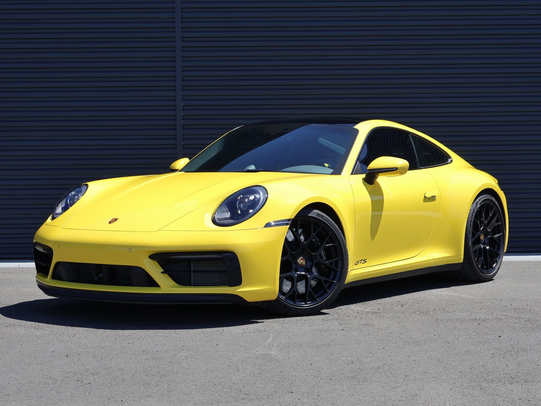 Certified Used 2022 Racing Yellow Porsche Carrera 4 GTS image 1