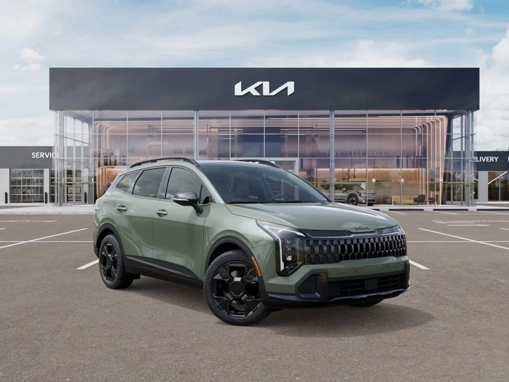 New 2026 Jungle Green Kia X-Line All-Wheel Drive image 8