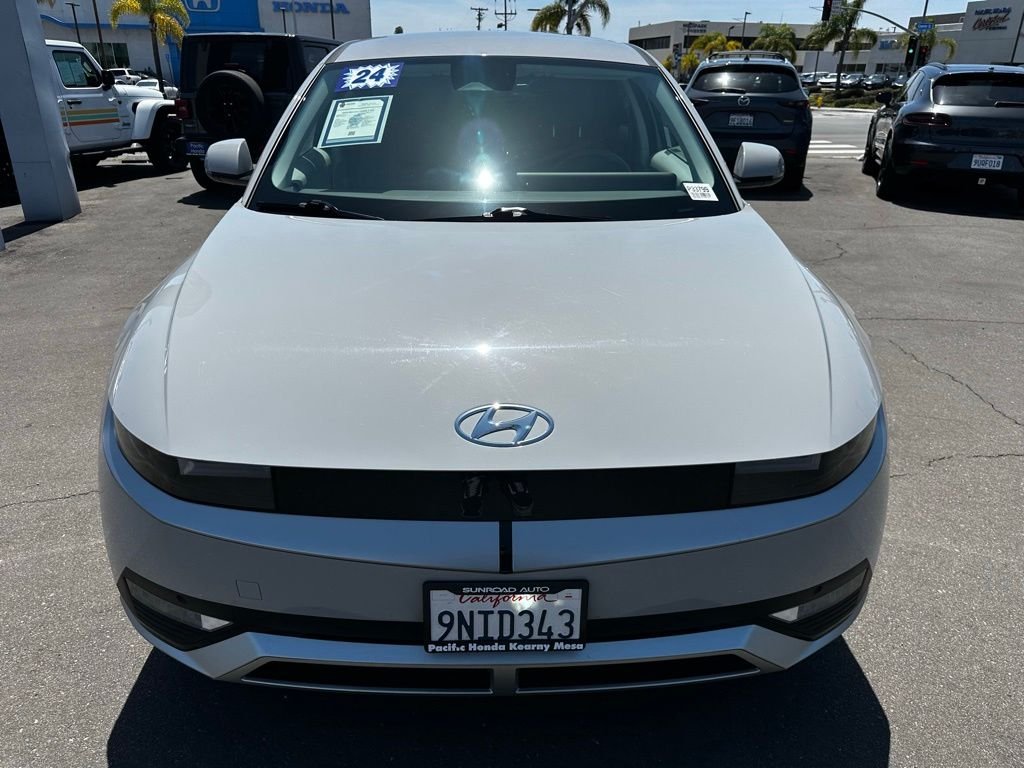 Used 2024 Cyber Gray Hyundai SEL image 3