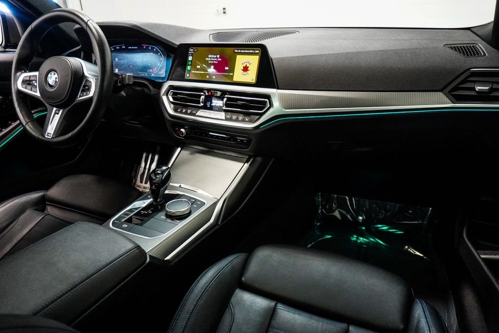 Used 2021 Black BMW M340i xDrive image 10