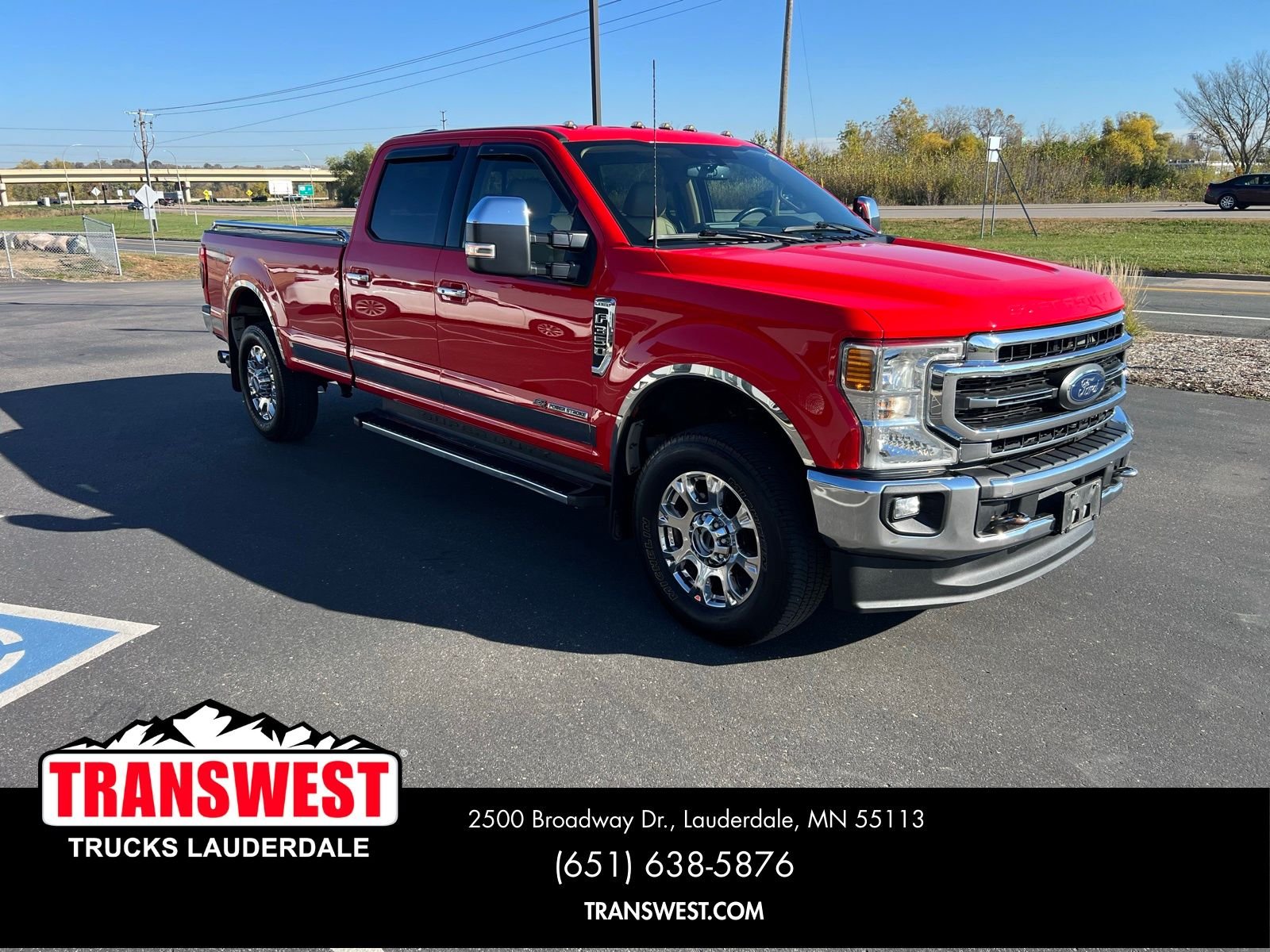 Used 2022 Ford F-350 Super Duty Lariat with VIN 1FT8W3BT0NEE87849 for sale in Minneapolis, Minnesota