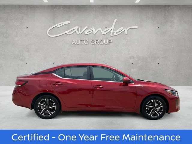 Certified Used 2025 Red Nissan SV image 17