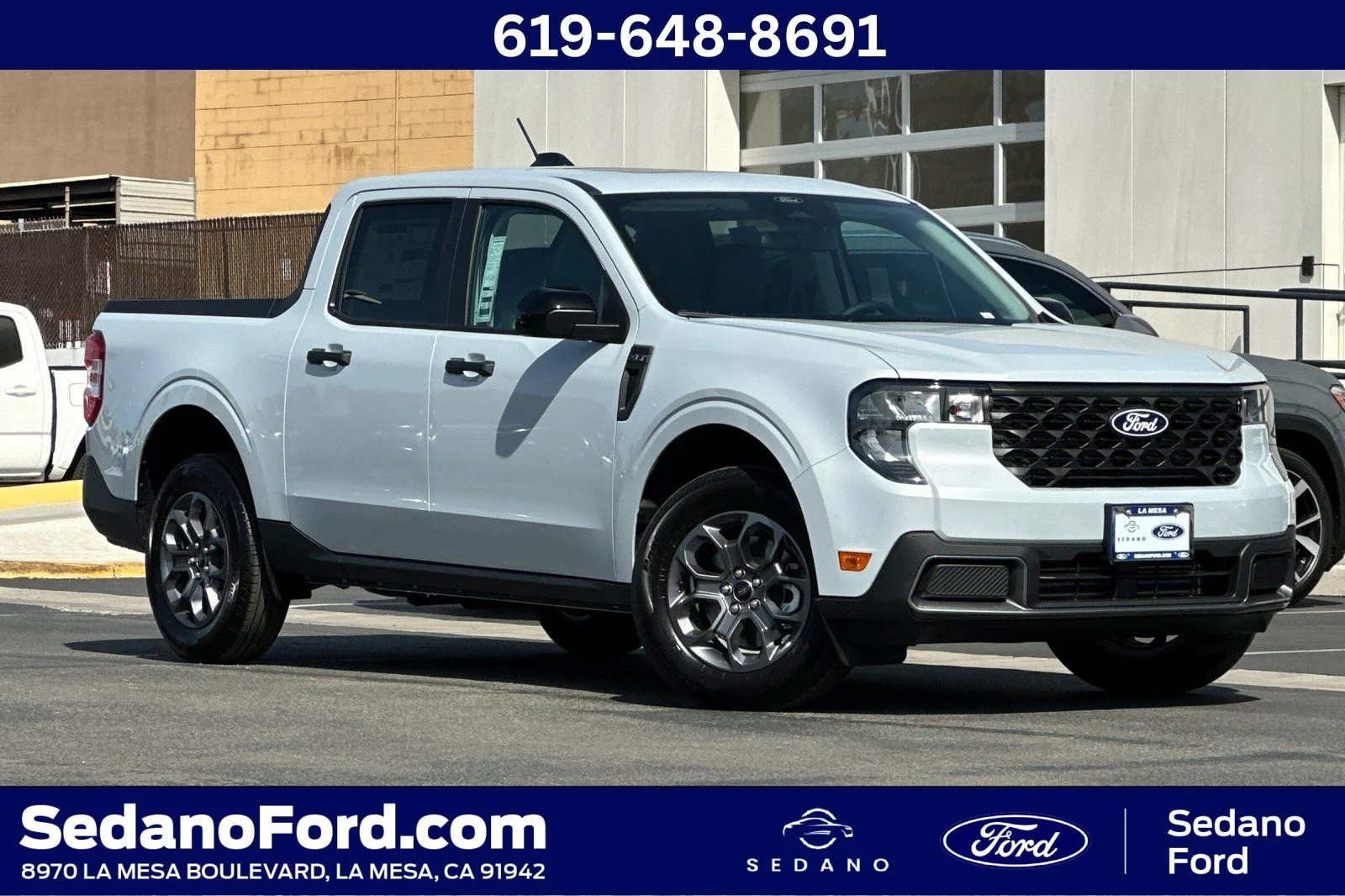 New 2026 Space White Metallic Ford XLT image 1